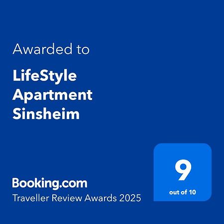 Lifestyle Apartment Sinsheim Ngoại thất bức ảnh